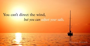adjust your sails
